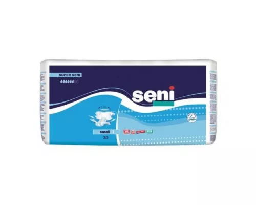 Подгузники для возрослых Супер Сэни Плюс, размер S, тип 1, 55-80 см, №30 | интернет-аптека Farmaco.ua