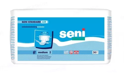 Seni Standard Air, підгузки для дорослих, розмір M, тип 2, №30 | интернет-аптека Farmaco.ua