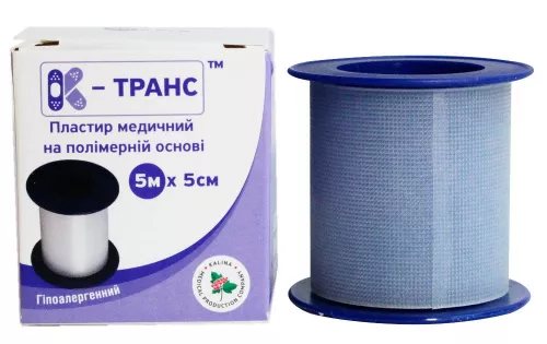 Пластир +103®, полімерна основа, 5 м х 5 см | интернет-аптека Farmaco.ua