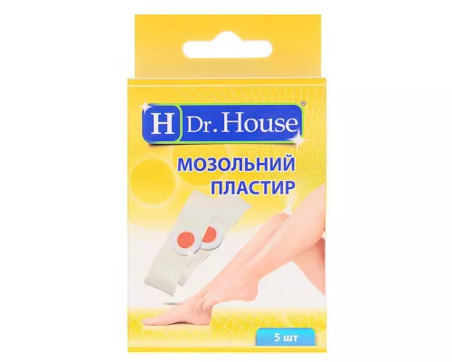 H Dr. House, пластир, мозольний, №5 | интернет-аптека Farmaco.ua