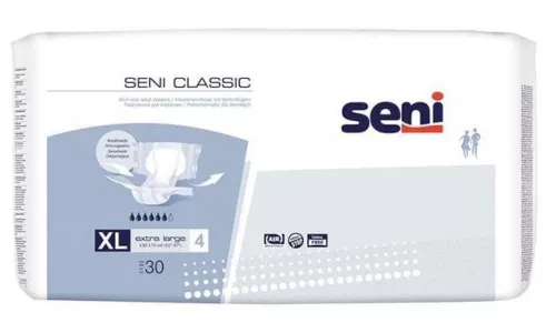 Seni Classic, подгузники для взрослых, размер XL, тип 4, №30 | интернет-аптека Farmaco.ua