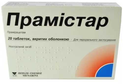 Прамістар®, таблетки вкриті оболонкою, 600 мг, №20 | интернет-аптека Farmaco.ua