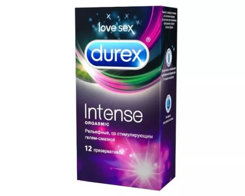 Durex Intense Orgasmic, презервативи, №12 | интернет-аптека Farmaco.ua