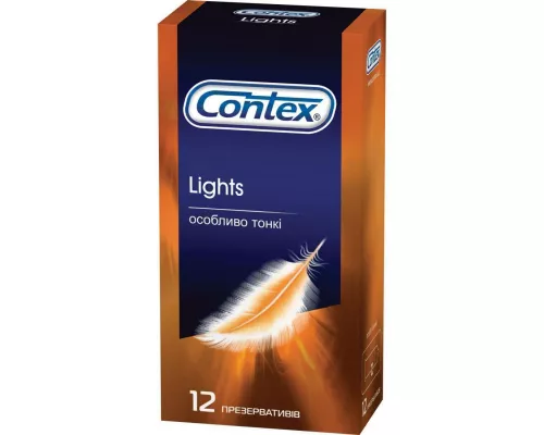 Презервативи Contex Lights, ультратонкие, №12 | интернет-аптека Farmaco.ua