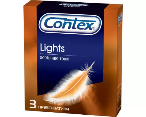 Презервативи Contex Lights, ультратонкие, №3 | интернет-аптека Farmaco.ua