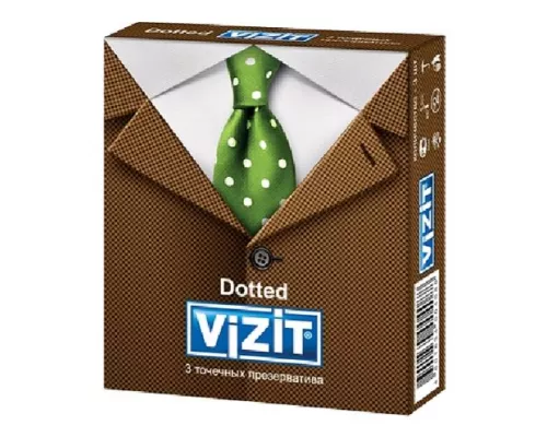 Презервативы Vizit точечные, №3 | интернет-аптека Farmaco.ua