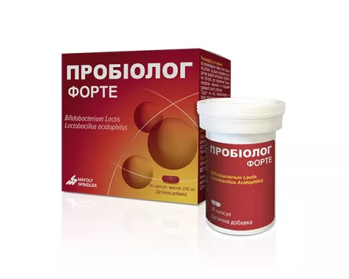 Пробіолог Форте, капсули, №30 | интернет-аптека Farmaco.ua