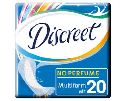 Прокладки ежедневные Discreet Air, multiform, №20 | интернет-аптека Farmaco.ua