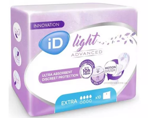 ID Light Extra, прокладки урологические, №10 | интернет-аптека Farmaco.ua