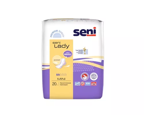 Seni Lady Mini, прокладки урологические, №20 | интернет-аптека Farmaco.ua