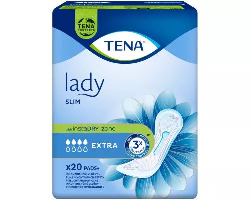 Tena Lady Slim Extra, прокладки урологические, №20 | Farmaco.ua Tena Lady Slim Extra, прокладки урологические, №20 | интернет-аптека Farmaco.ua