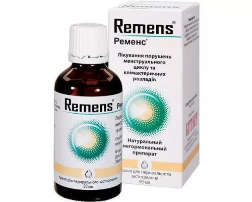 Ременс®, капли для перорального применения, флакон 50 мл | интернет-аптека Farmaco.ua
