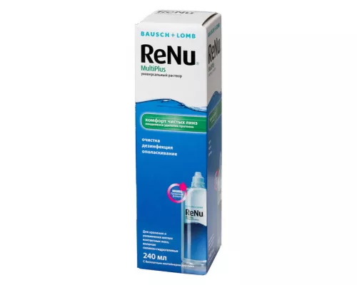 ReNu MultiPlus, раствор для контактных линз, 240 мл | интернет-аптека Farmaco.ua