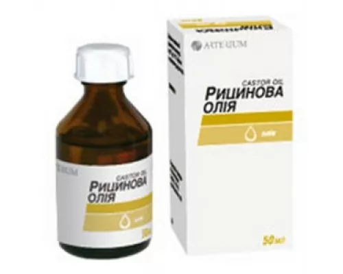 Касторовое масло, 50 мл | интернет-аптека Farmaco.ua