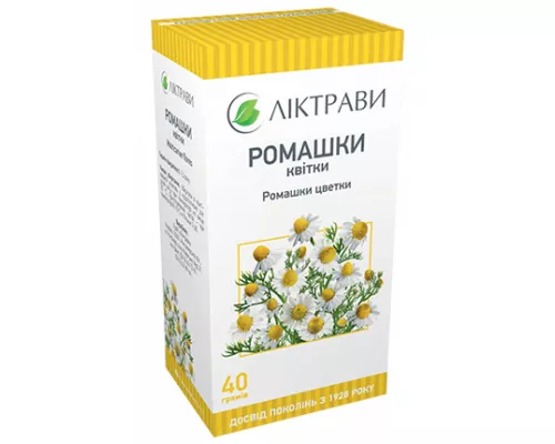Ромашки квіти, 40 г | интернет-аптека Farmaco.ua