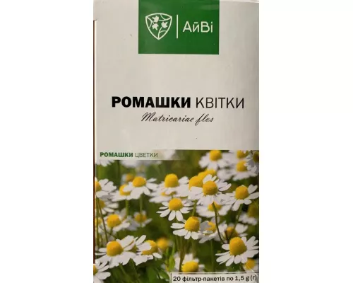 Ромашки цветы Айви, фильтр-пакеты 1.5 г, №20 | интернет-аптека Farmaco.ua