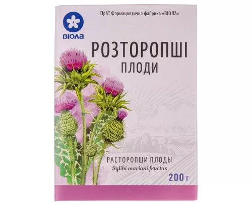 Расторопши плоды, 200 г | интернет-аптека Farmaco.ua