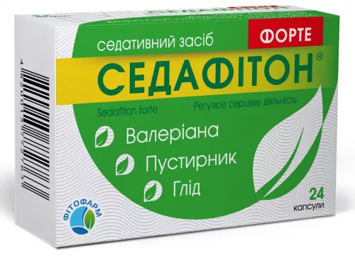 Седафитон Форте, капсулы, №24 (6х4) | интернет-аптека Farmaco.ua