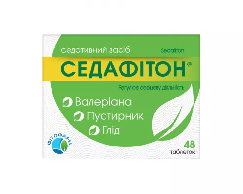 Седафитон, таблетки, №48 (12х4) | интернет-аптека Farmaco.ua