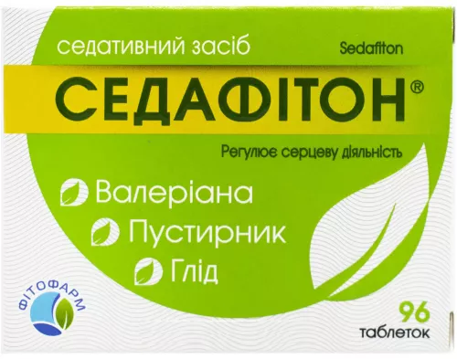 Седафітон, таблетки, №96 (12х8) | интернет-аптека Farmaco.ua