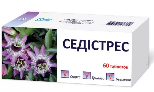 Седистресс, таблетки, №60 | интернет-аптека Farmaco.ua