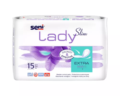 Seni Lady Slim Extra, прокладки урологічні, №15 | интернет-аптека Farmaco.ua
