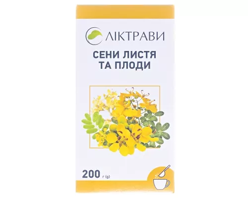 Сенны листья и плоды, 200 г | интернет-аптека Farmaco.ua