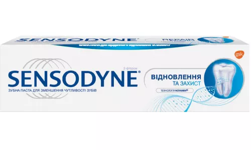 Sensodyne Восстановление и защита, паста зубная, 75 мл | интернет-аптека Farmaco.ua