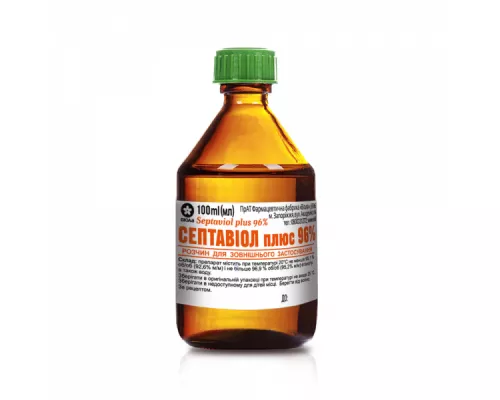 Септавіол, розчин спиртовий, флакон 100 мл, 96% | интернет-аптека Farmaco.ua