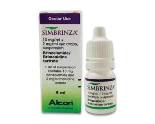 Сімбринза, краплі очні, флакон 5 мл, №1 | интернет-аптека Farmaco.ua