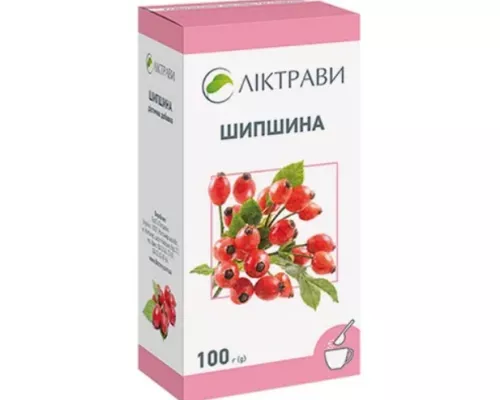 Шипшина, плоди, пачка 100 г | интернет-аптека Farmaco.ua