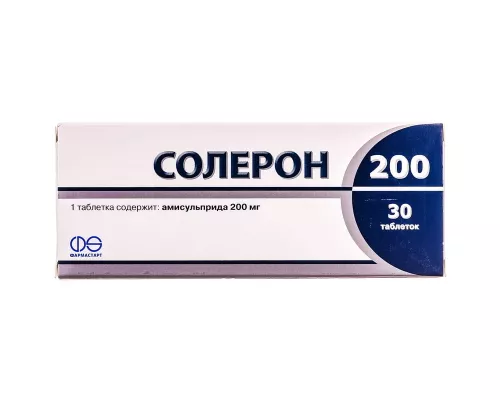 Солерон 200, таблетки, №30 | интернет-аптека Farmaco.ua