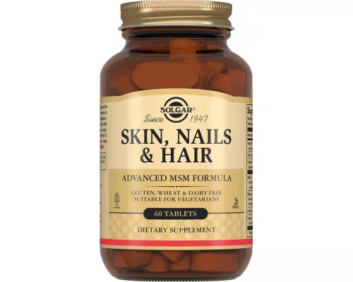 Solgar Комплекс для кожи/волос/ногтей, №60 | интернет-аптека Farmaco.ua