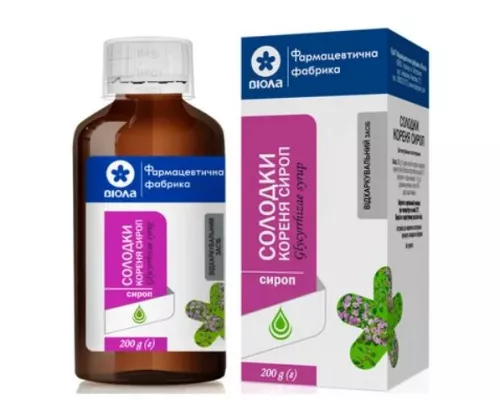 Солодки корни, сироп, 200 г | интернет-аптека Farmaco.ua