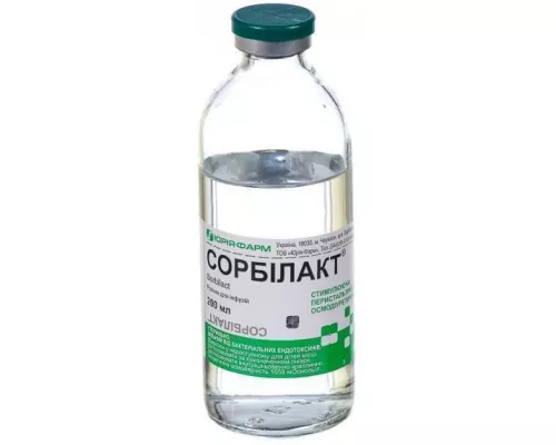 Сорбілакт®, розчин для інфузій, скляна пляшка, 200 мл | интернет-аптека Farmaco.ua