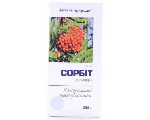 Сорбіт, порошок харчовий, 250 г | интернет-аптека Farmaco.ua