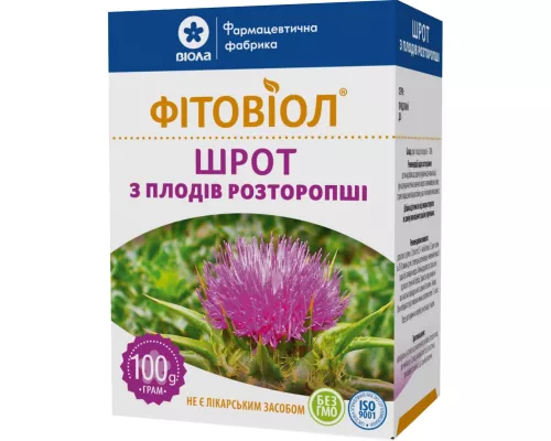Шрот из плодов расторопши, 200 г | Farmaco.ua Шрот из плодов расторопши, 200 г | интернет-аптека Farmaco.ua