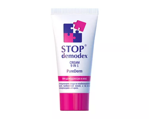 Stop Demodex Pure derm, крем 9 в 1, 50 мл | интернет-аптека Farmaco.ua