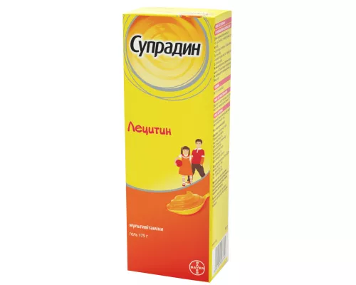 Супрадин Лецитин, гель, 175 г | интернет-аптека Farmaco.ua