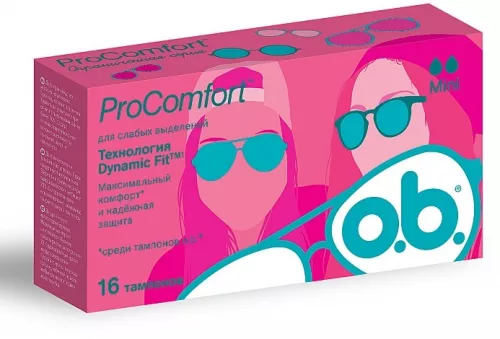 O.b. ProComfort Мini, тампоны, №16 | интернет-аптека Farmaco.ua