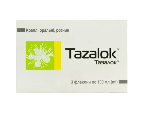 Тазалок, капли оральные, раствор, флакон 100 мл, №3 | интернет-аптека Farmaco.ua