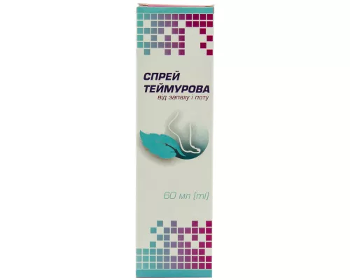 Теймурова, спрей для ніг, 60 мл | интернет-аптека Farmaco.ua