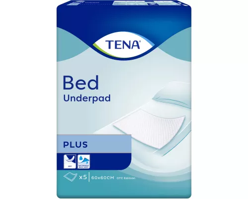 Tena Bed Plus, пелюшки, 60х60, №5 | интернет-аптека Farmaco.ua