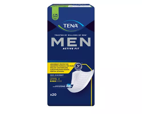 Tena Men Active Fit, прокладки урологічні, level 2, №20 | интернет-аптека Farmaco.ua