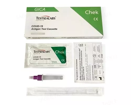 Тест-експрес Testsealabs Covid-19 Antigen Cassette для виявлення антигену коронавірусу, №1 | интернет-аптека Farmaco.ua