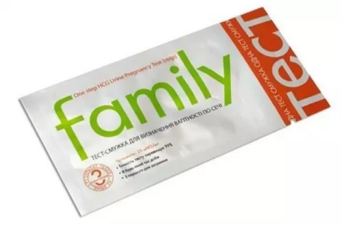 Family, тест-смужка для визначення вагітності | интернет-аптека Farmaco.ua