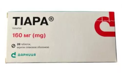 Тиара, таблетки покрытые пленочной оболочкой, 160 мг, №28 (14х2) | Farmaco.ua Тиара, таблетки покрытые пленочной оболочкой, 160 мг, №28 (14х2) | интернет-аптека Farmaco.ua
