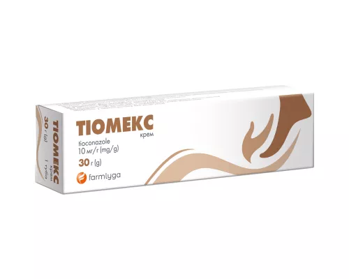 Тіомекс, крем, 10 мг/г, туба 30 г | интернет-аптека Farmaco.ua