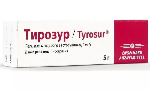 Тирозур, гель, туба 5 г | интернет-аптека Farmaco.ua