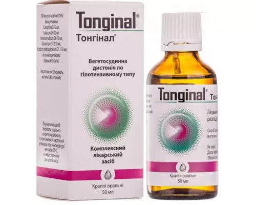 Тонгинал®, капли для перорального применения, флакон 50 мл | интернет-аптека Farmaco.ua